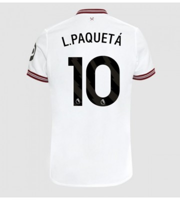 West Ham United Lucas Paqueta #10 Udebanetrøje 2023-24 Kort ærmer